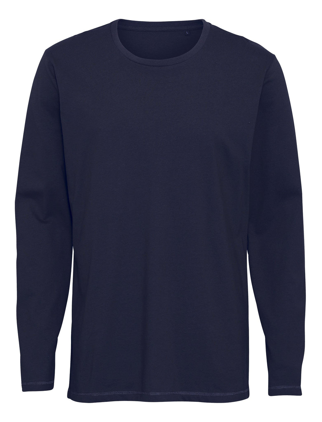 Basic Langærmet T-shirt - Navy