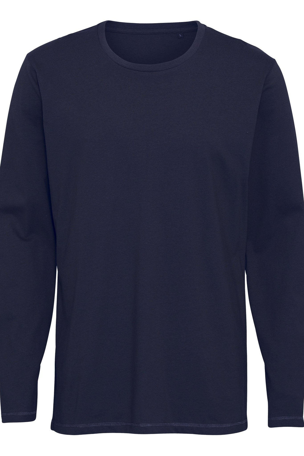 Basic Langærmet T-shirt - Navy
