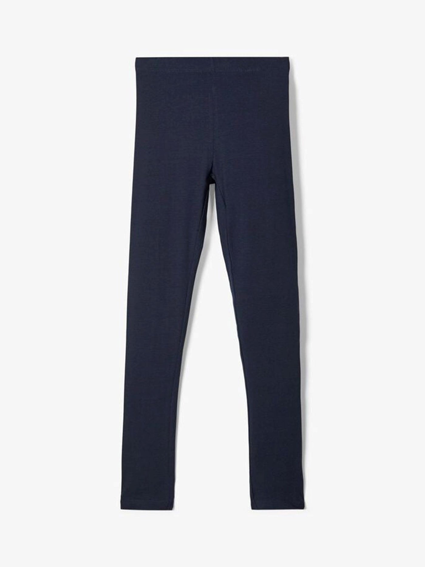 Basic leggings i bomuld - Navy - Name It - Blå