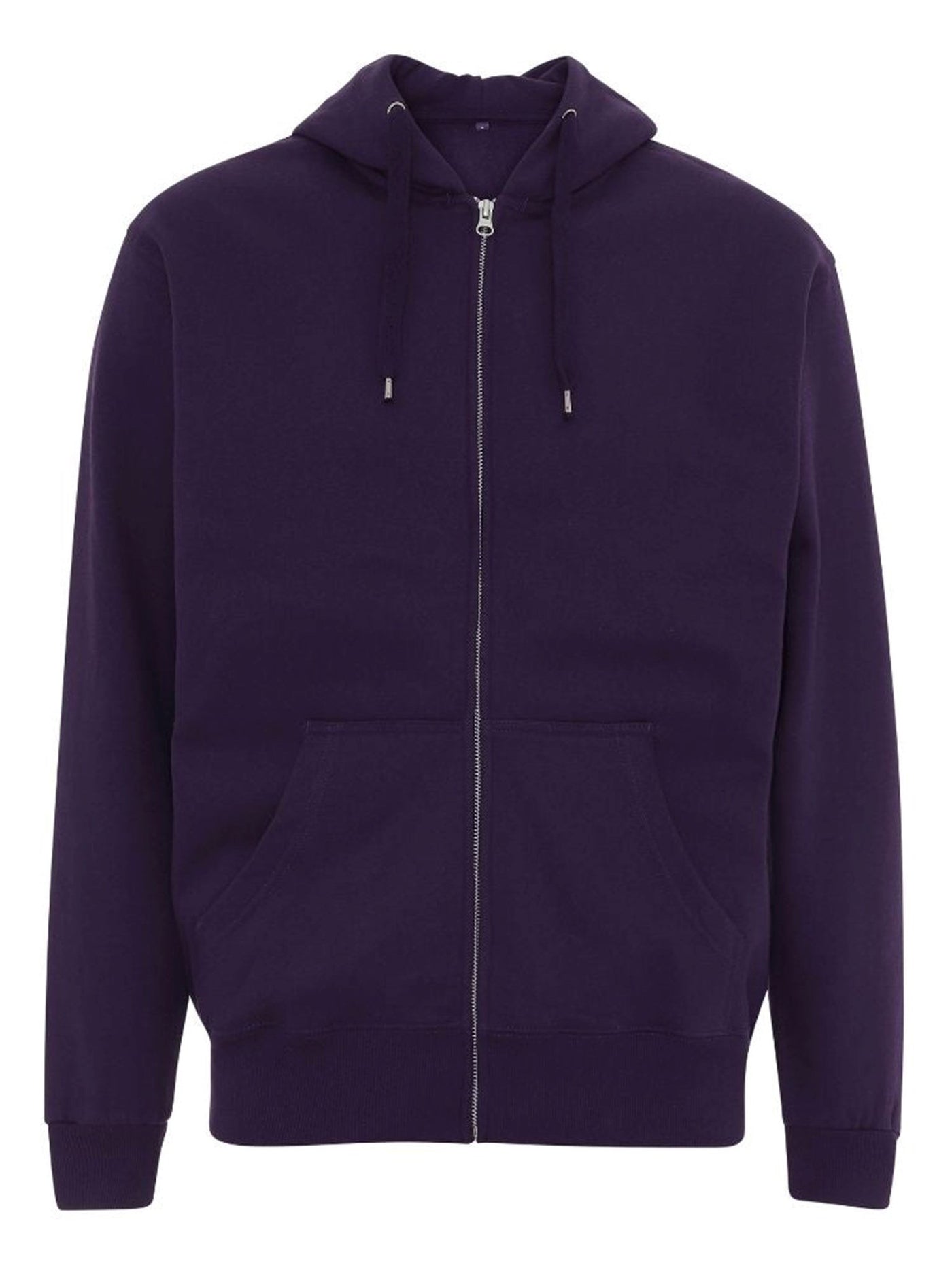 Basic zip hoodie - Lilla - TeeShoppen - Lilla 3