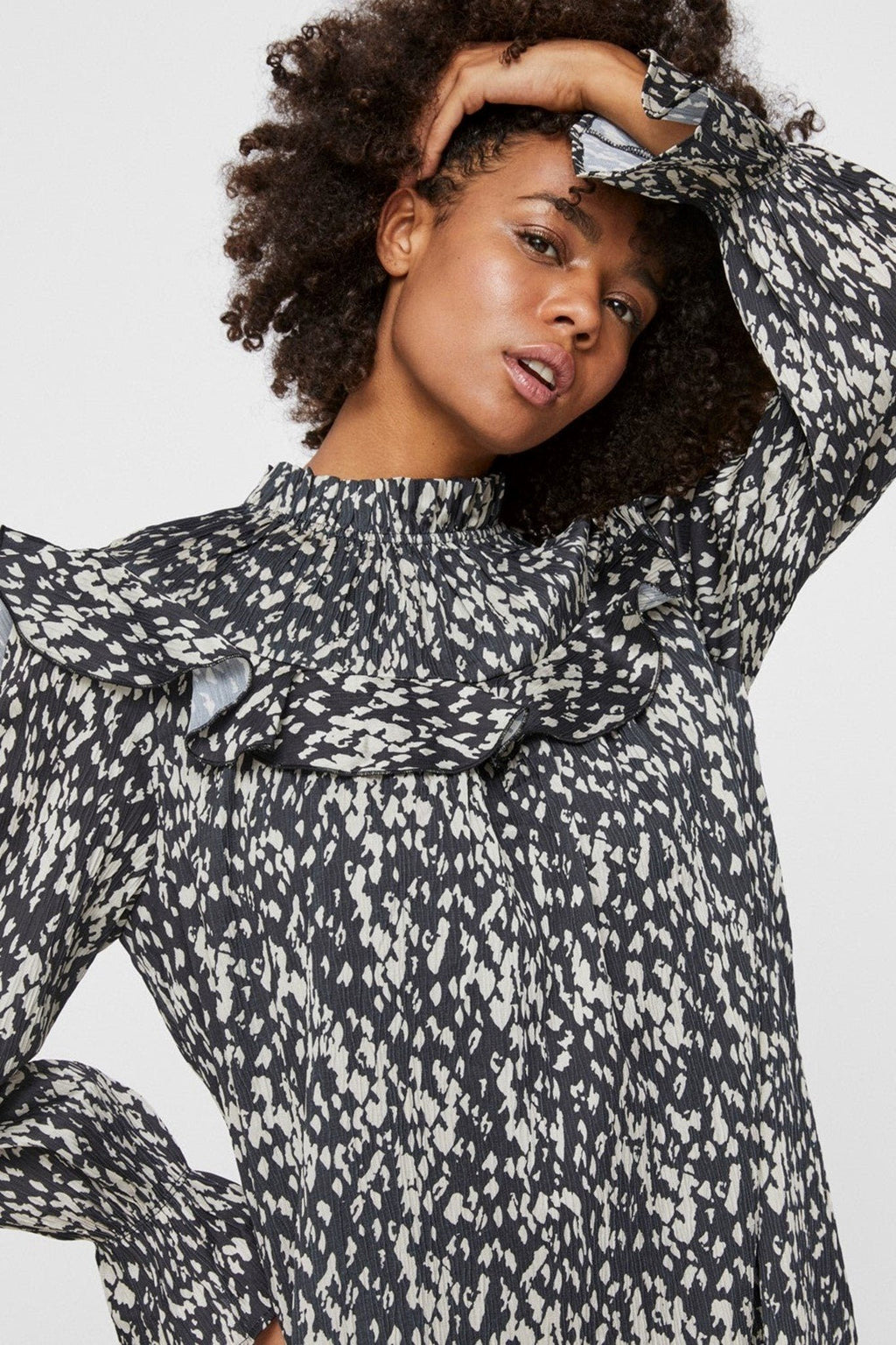 Becky kort kjole - Sort