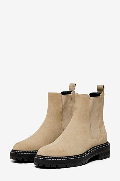 Beth Boots - Sand - ONLY - Sand/Beige