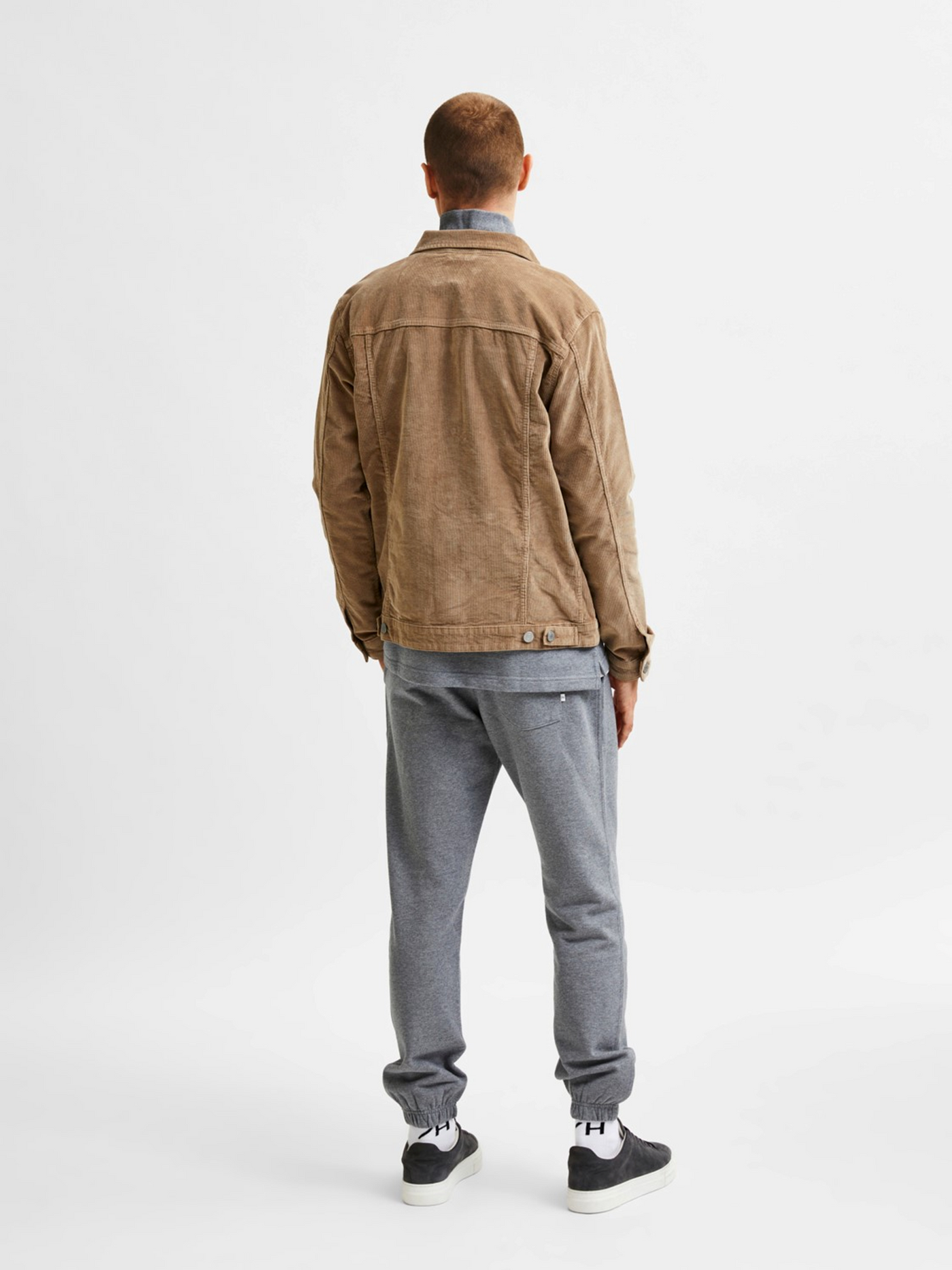 Jeppe Corduroy Jacket - Greige - Selected Homme - Sand/Beige 2