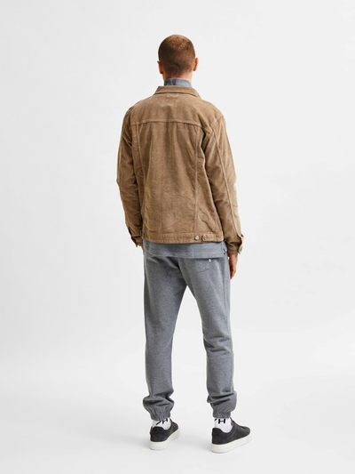 Jeppe Corduroy Jacket - Greige - Selected Homme - Sand/Beige 2