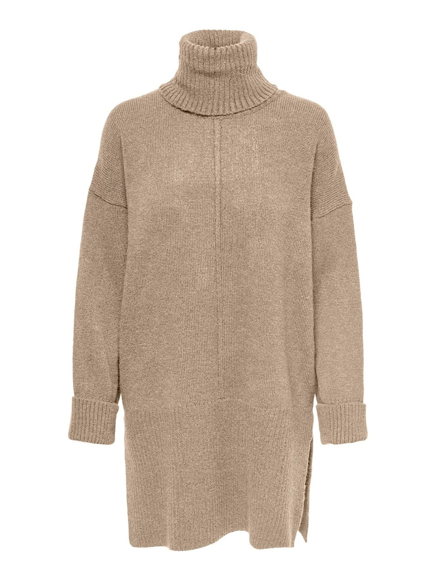 Tatiana Roll Neck Pullover - Sand - ONLY - Sand/Beige 2