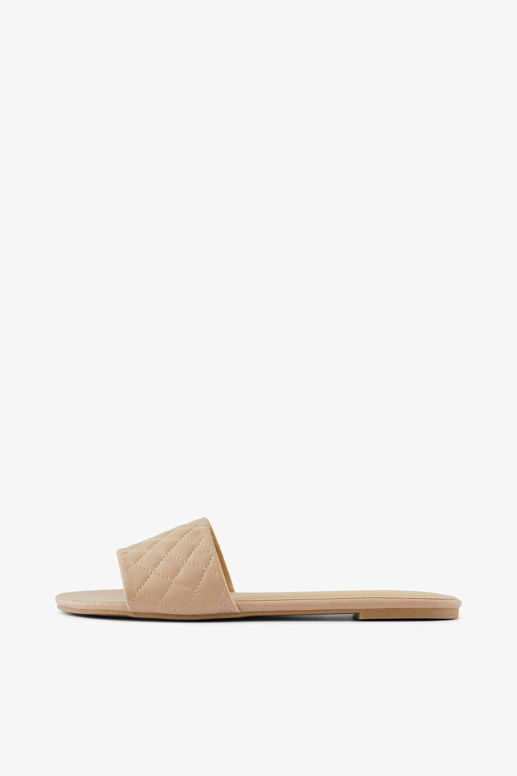 Pernille Quiltet Sandal - Beige