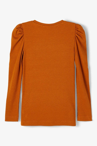 Besilja top - Glazed Ginger - Name It - Orange 2