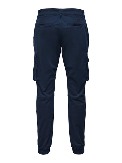 Cam Stage Cargo Pants - Dress Blues - Only & Sons - Blå 2