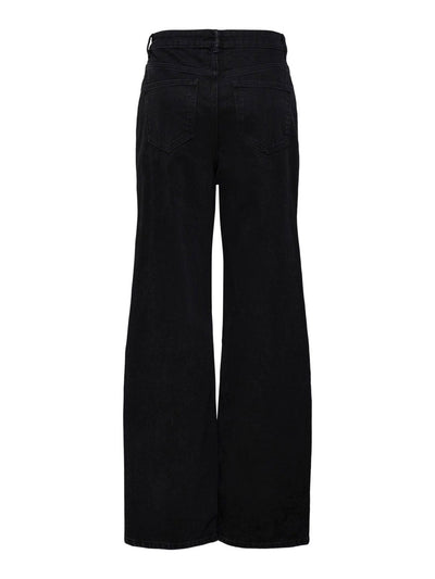 Camille Wide Leg Jeans - Sort Denim - ONLY - Sort 3