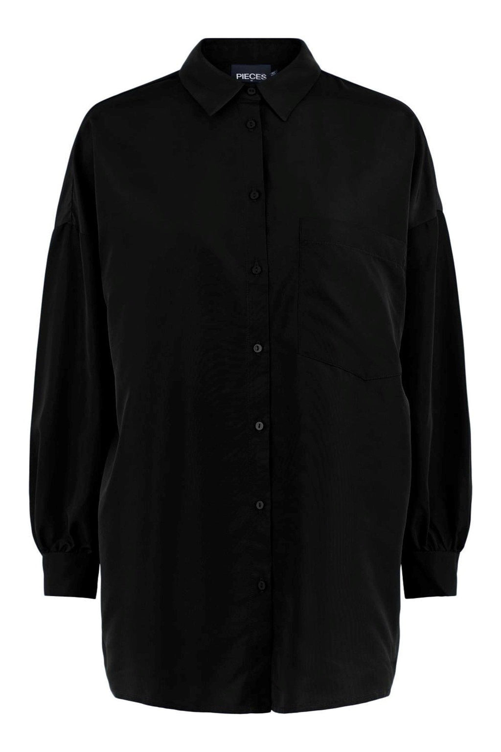 Chrilina Oversized Shirt - Sort