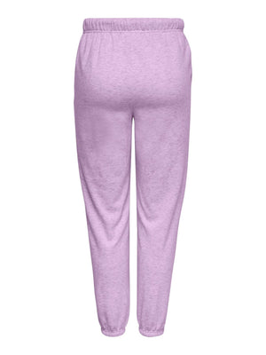 Comfy sweatpants - Orchid Bloom - ONLY - Lyserød