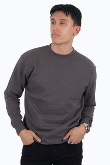 Crewneck trøje - Mørke grå