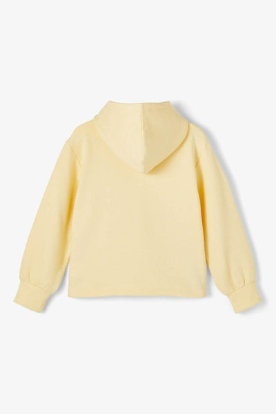 Cropped hættetrøje - Gul - Name It - Gul 4