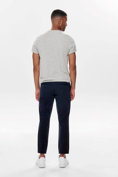 Mark Stribet Bukser - Rosin/Dark Navy - Only & Sons - Blå 3