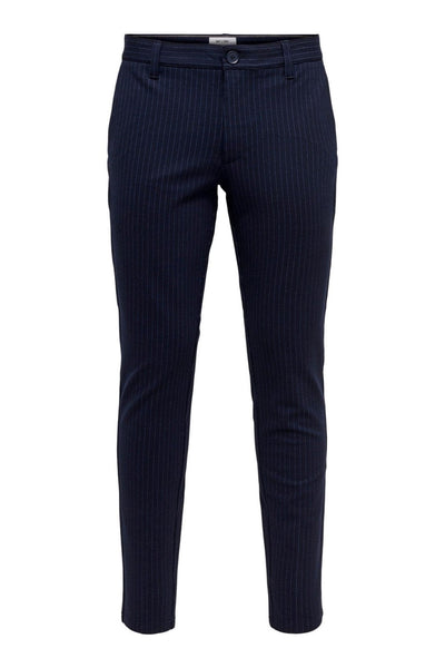 Mark Stribet Bukser - Rosin/Dark Navy - Only & Sons - Blå 6