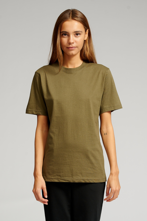 Oversized T-shirt - Army (dame)