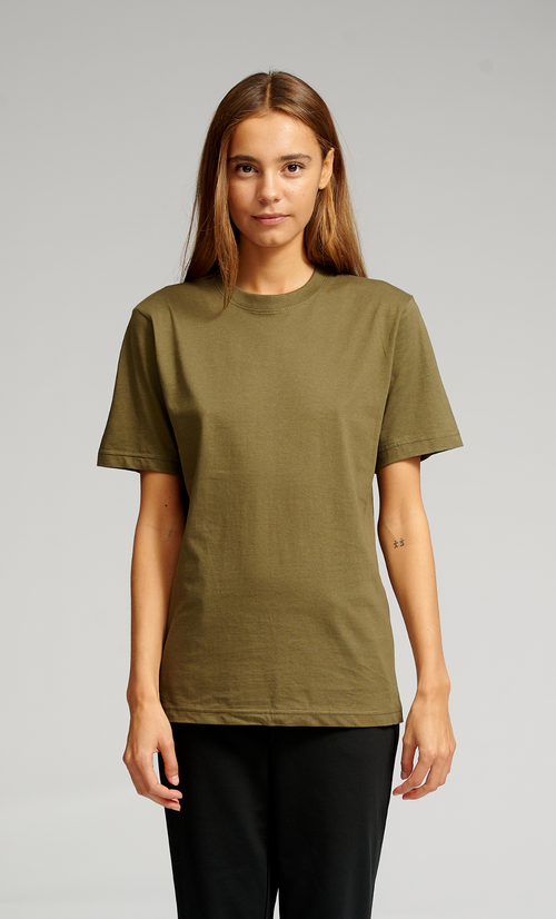 Oversized T-shirt - Army (dame)