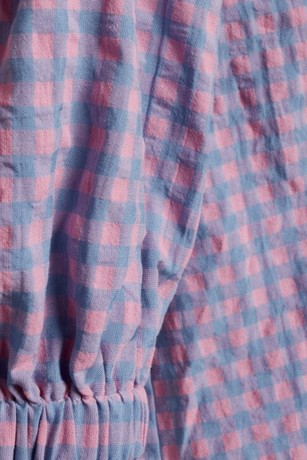 Ecca kortærmet top - Lyseblå