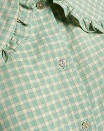 Efa skjortekjole - Grøn