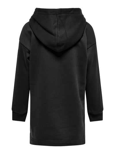 Every Life Hoodie Dress - Sort - Kids Only - Sort 2