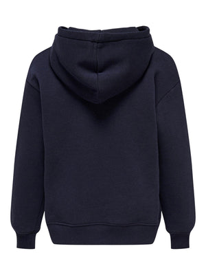 Every Life Small Logo Hoodie - Night Sky - Kids Only - Blå