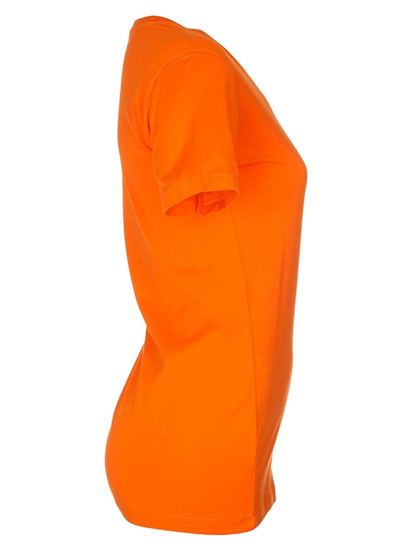Fitted t-shirt - Orange - TeeShoppen - Orange 5