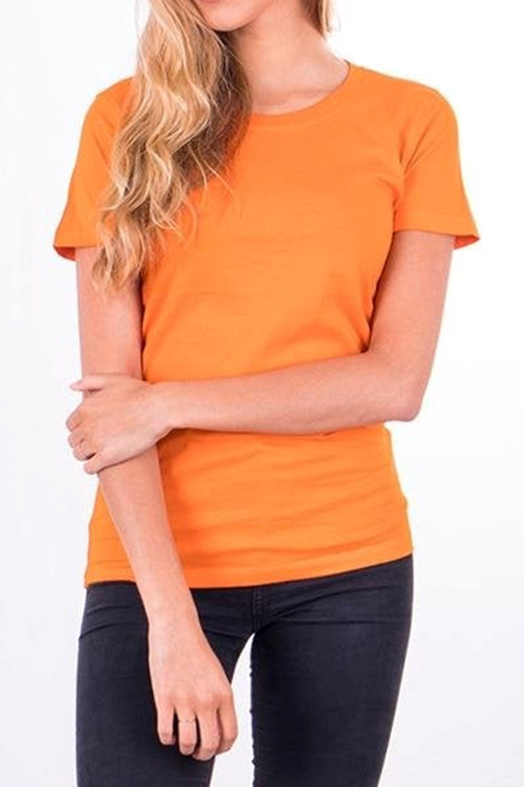 Fitted t-shirt - Orange