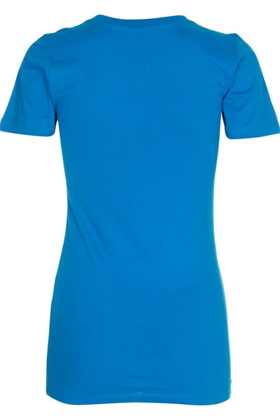 Fitted t-shirt - TeeShoppen - Blå 5