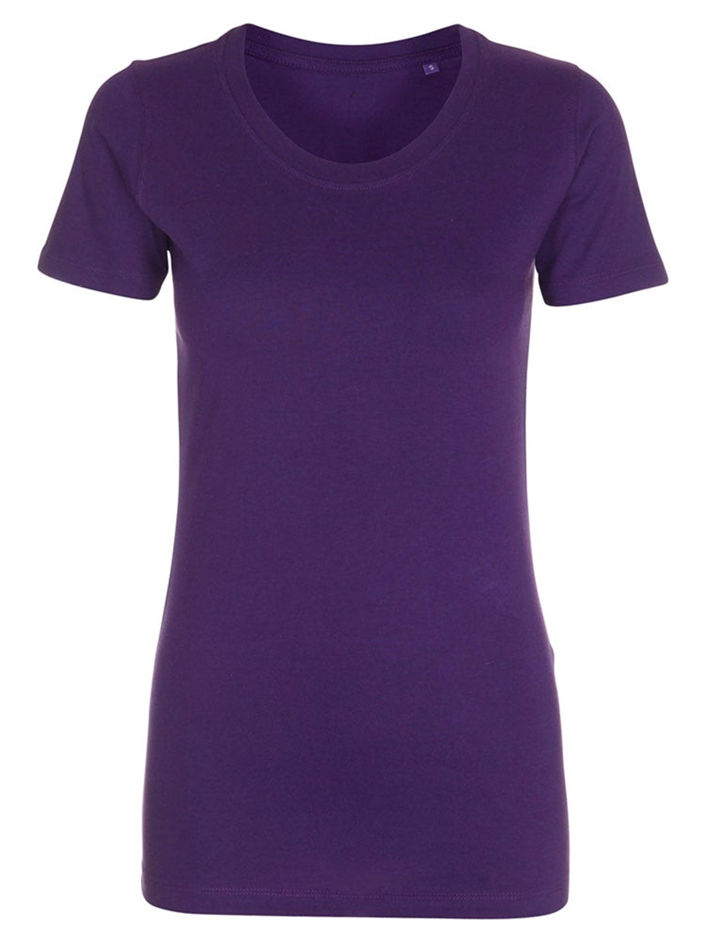 Fitted t-shirt - TeeShoppen - Lilla 4
