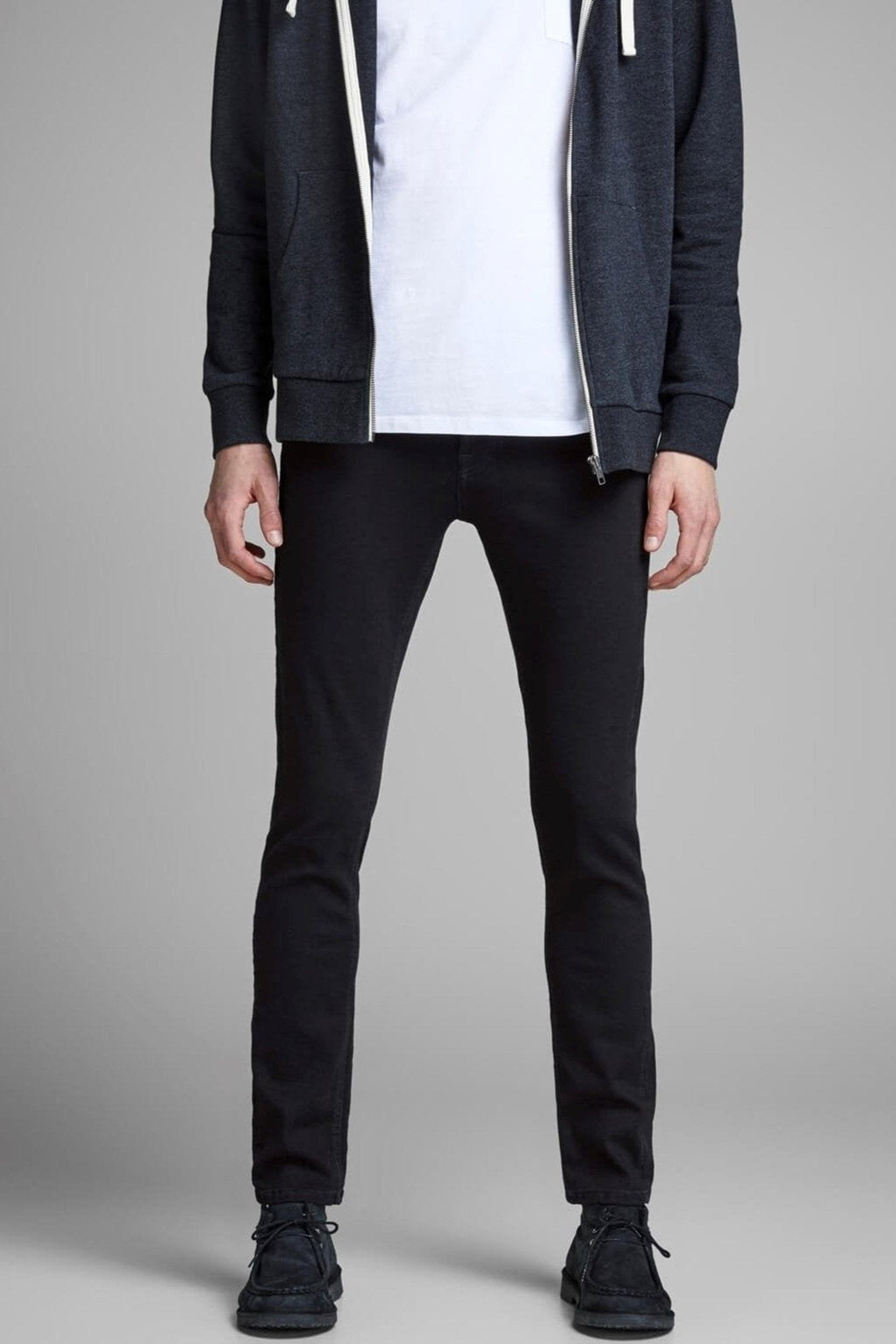 Glenn Stretch Jeans - Sort (Slim fit)
