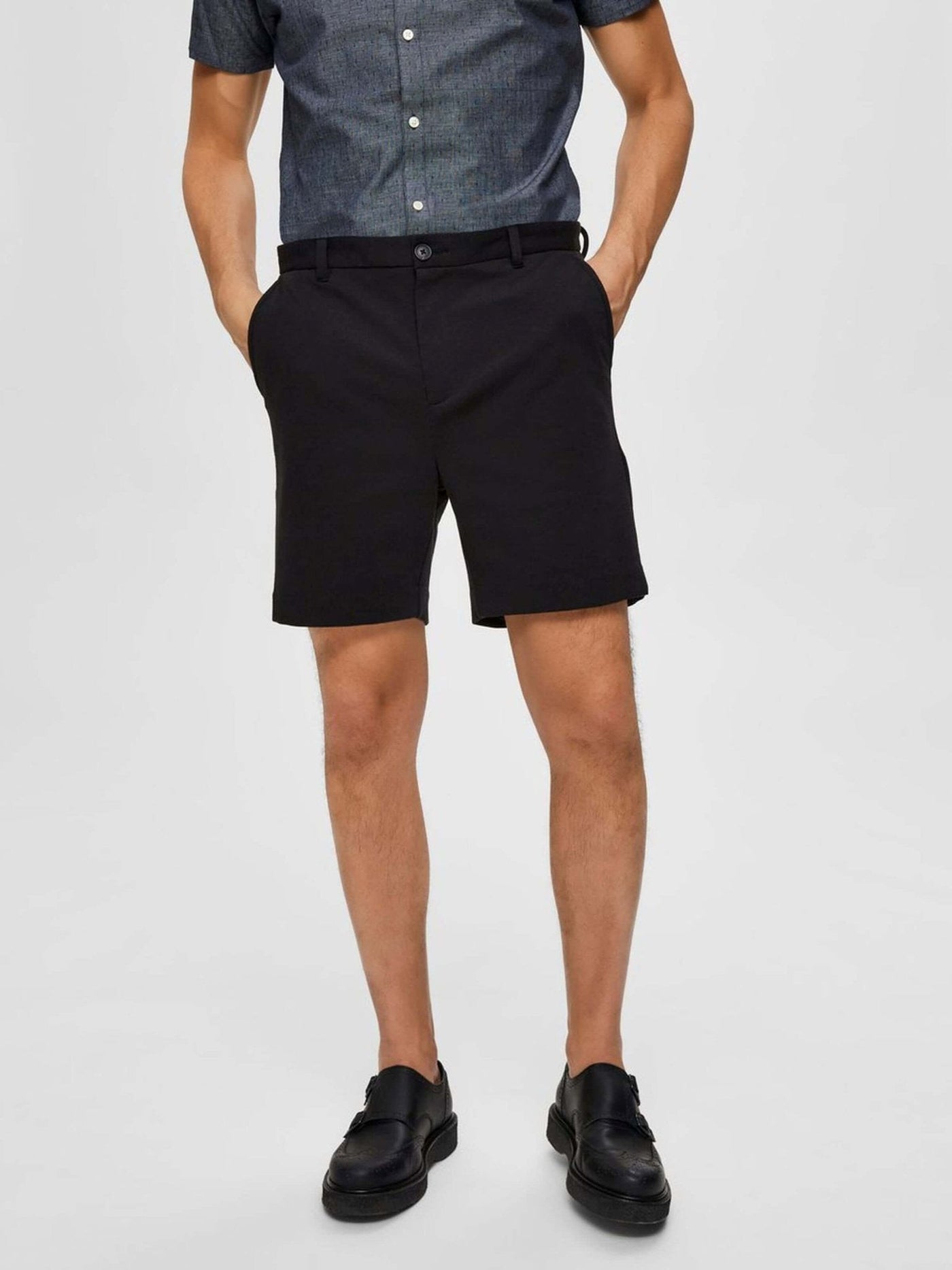 Jersey Shorts Jog - Sort - Selected Homme - Sort