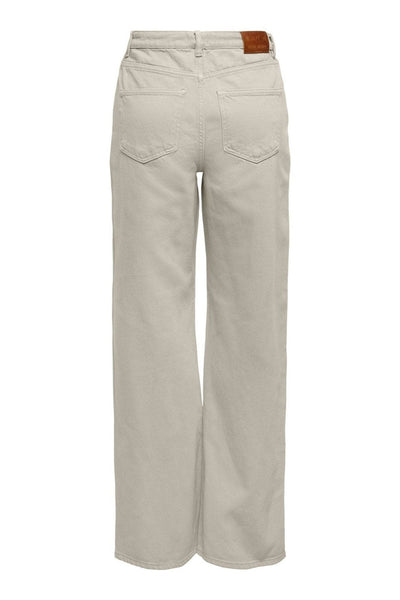 Juicy Jeans (Wide Leg) - Ecru - ONLY - Grå 4