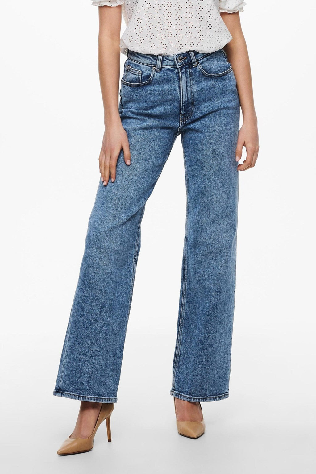 Juicy Jeans (wide leg) - Denim Blå