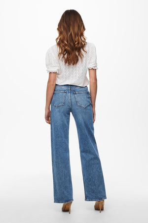 Juicy Jeans (wide leg) - Denim Blå