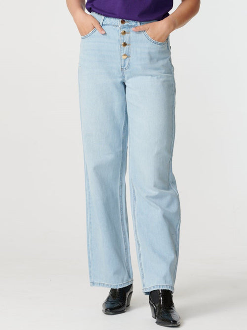 Juicy Jeans (wide leg) - Light denim blue - ONLY - Blå