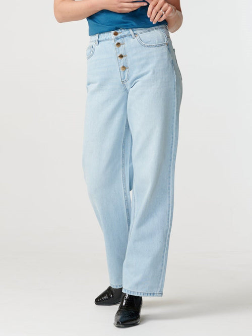 Juicy Jeans (wide leg) - Light denim blue - ONLY - Blå