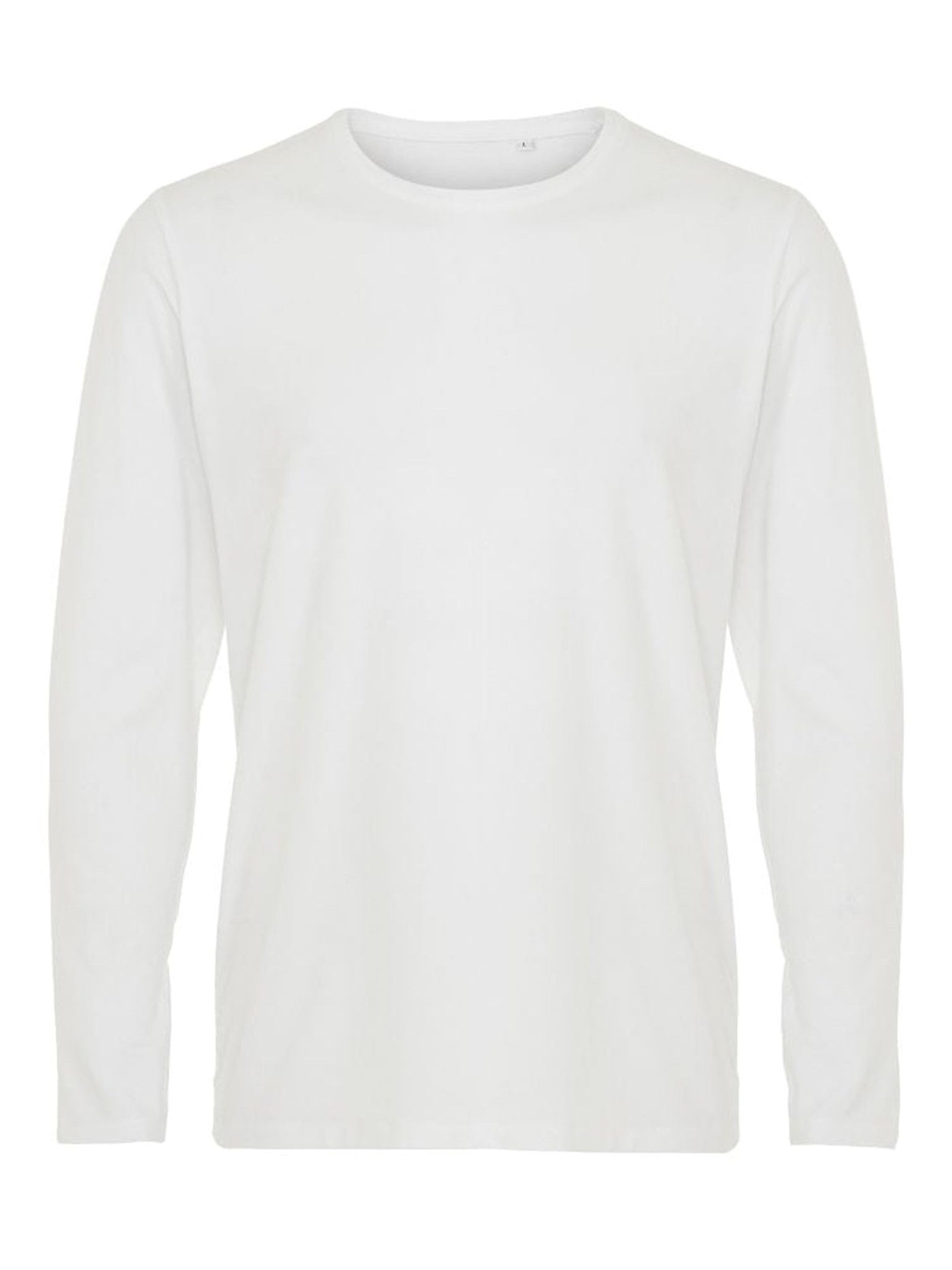 Langærmet Muscle T-shirt - Hvid - TeeShoppen - Hvid 7