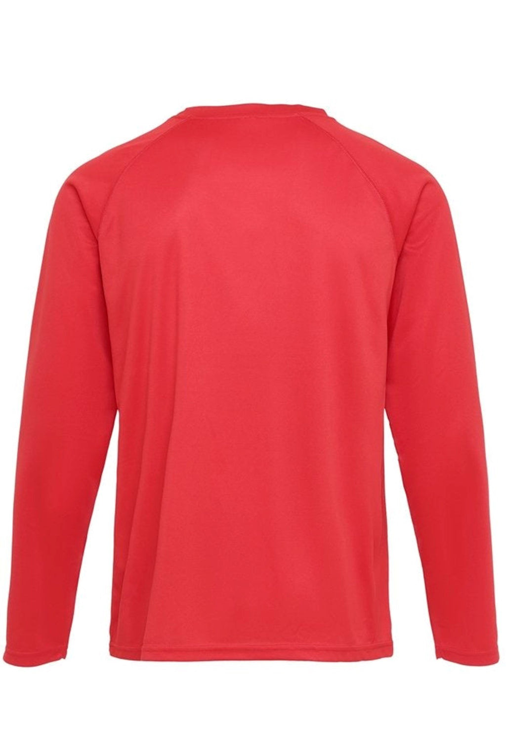 Langærmet Trænings T-shirt - Rød