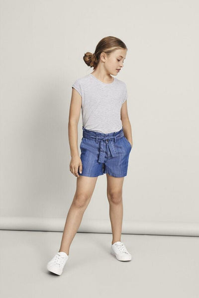 Lette Denimshorts - Blå - Name It - Blå 4