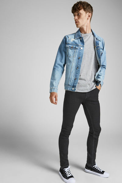 Liam Original Jeans 105 - Sort Denim - Jack & Jones - Sort 4