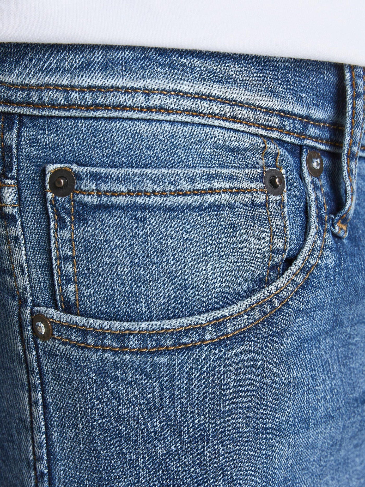Liam Original Jeans 405 - Blue Denim - Jack & Jones - Blå 7
