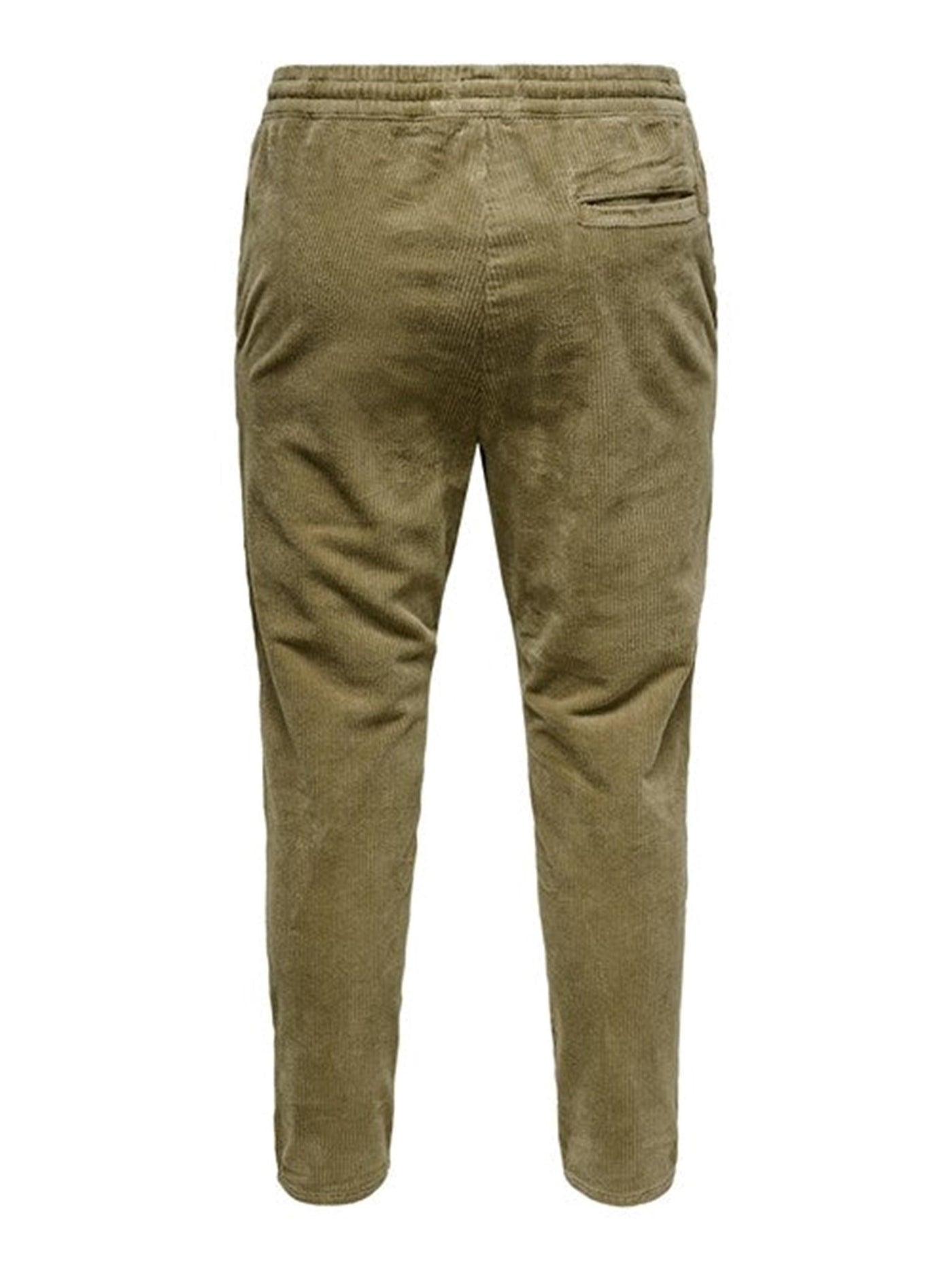 Linus Cropped Cord - Kangaroo - Only & Sons - Grøn 2