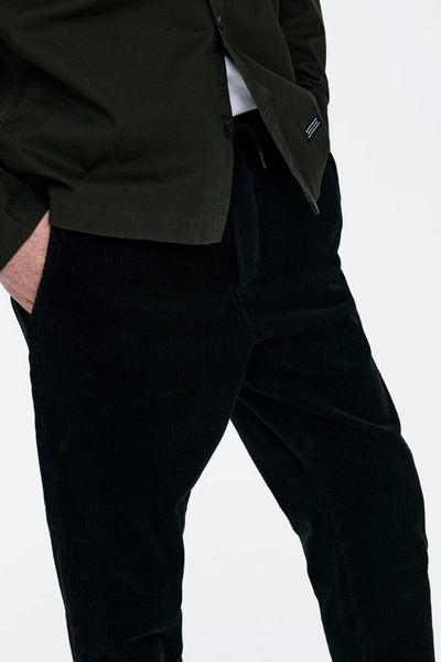 Linus Cropped Cord - Sort - Only & Sons - Sort 3