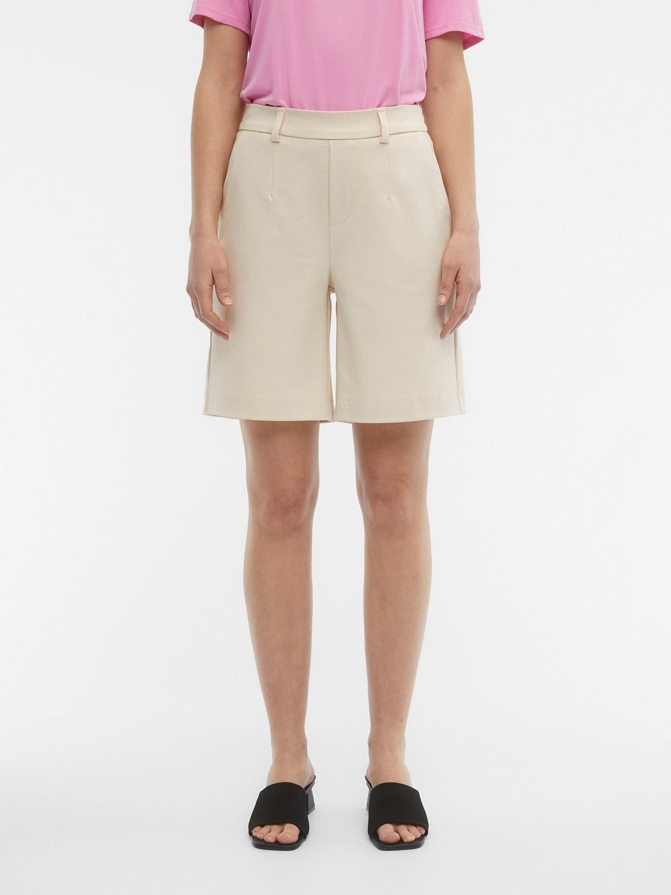 Lisa Brede Shorts - Sandshell | TeeShoppen