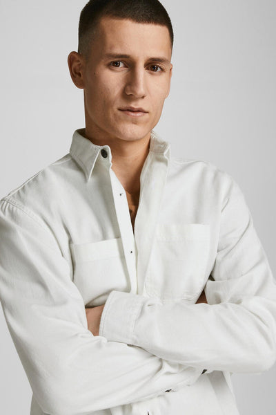 Logan Linned Skjorte - Hvid - Jack & Jones - Hvid 6