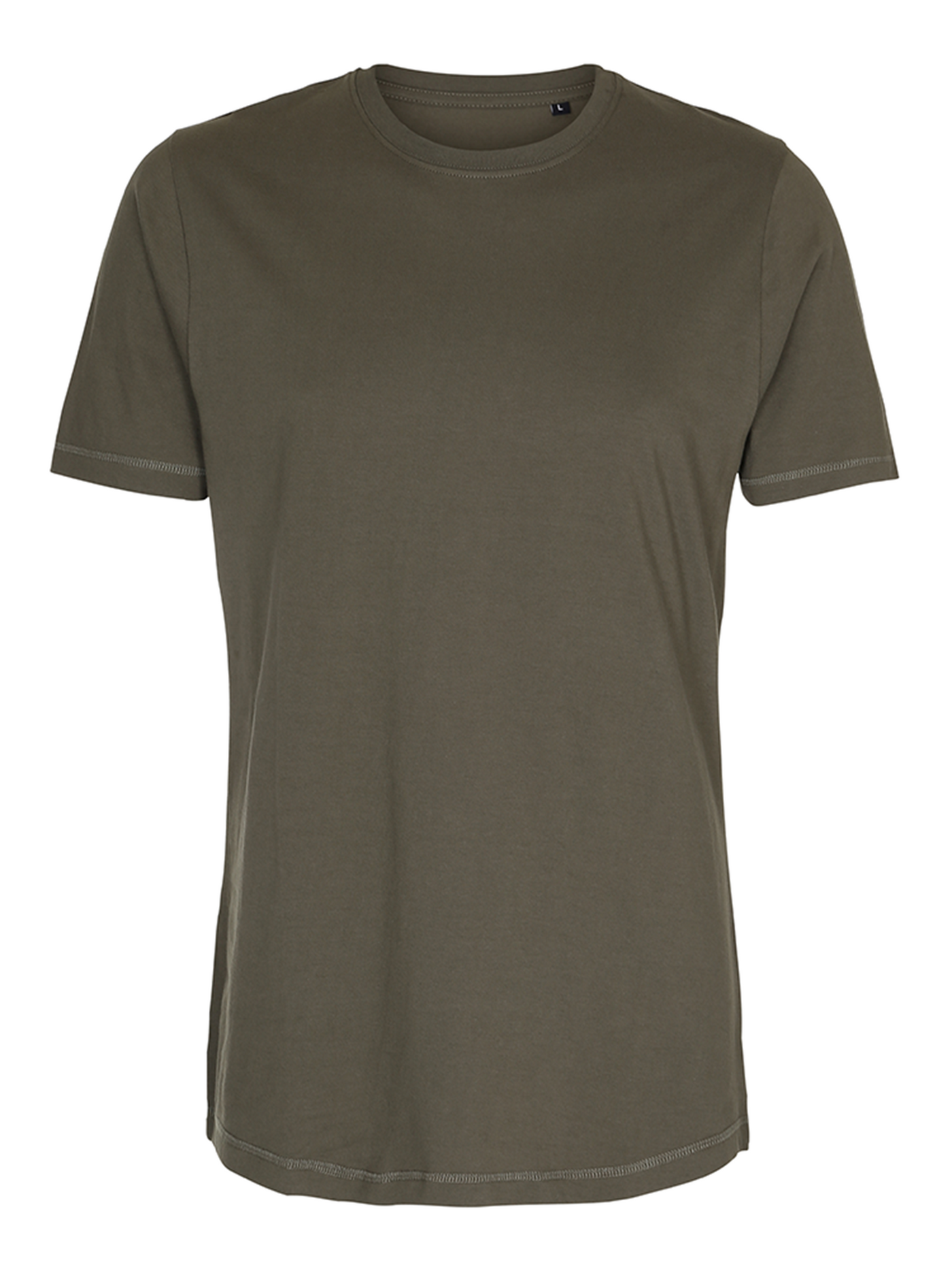 Havanemone elektronisk sne Long T-shirt - Armygrøn | TeeShoppen