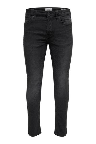 Loom Jog Jeans - Denim Sort - Only & Sons - Sort