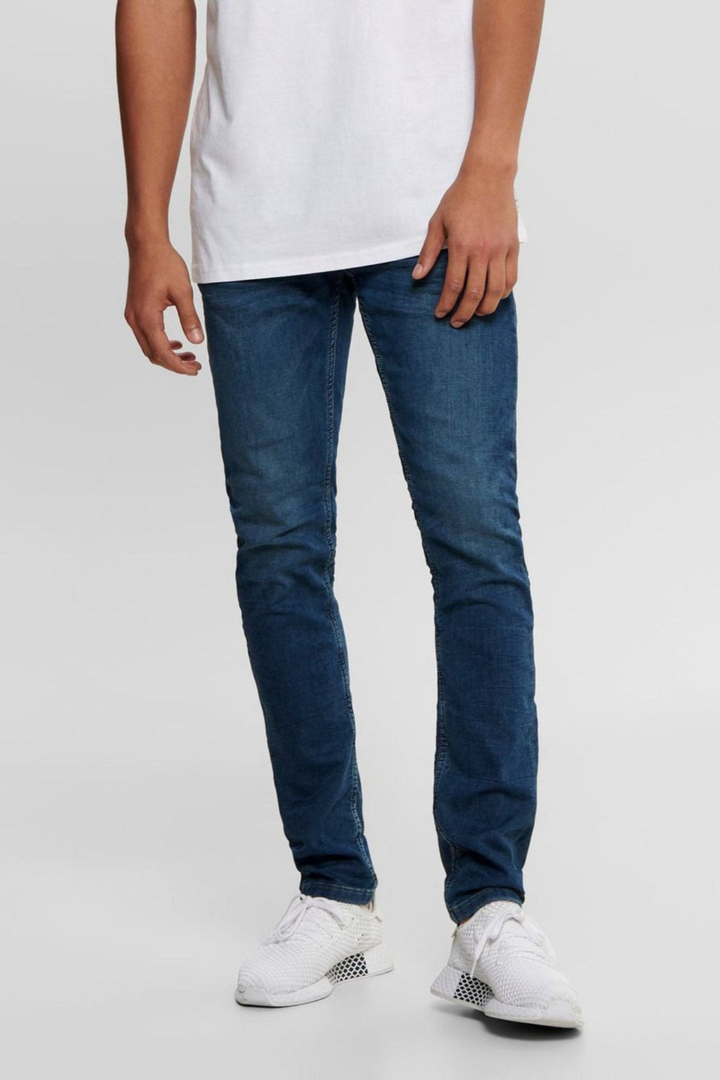 Loom Stretch Jeans - Blå denim