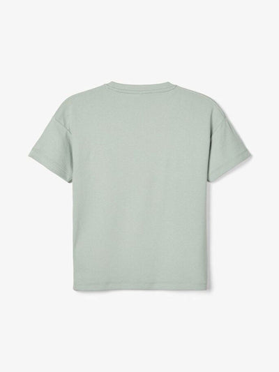 Loose fit t-shirt - Lysegrøn - Name It - Grøn 2
