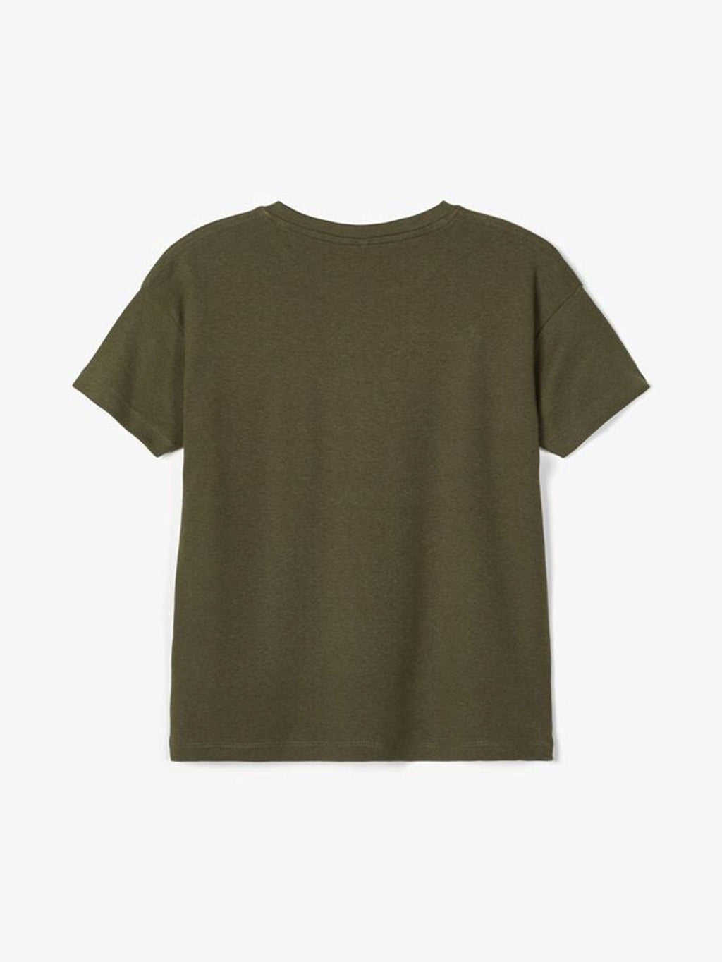 Loose fit t-shirt - Mørkegrøn